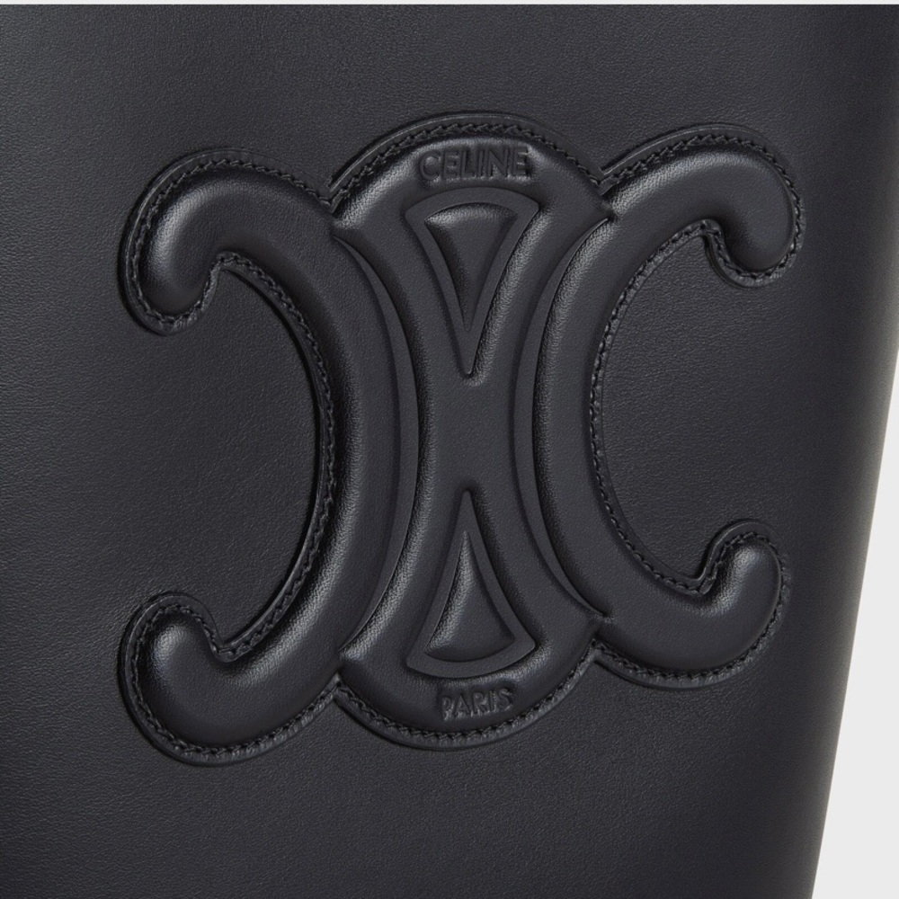 CELINE Triomphe Cuir bucket bag - Picture 3 of 4